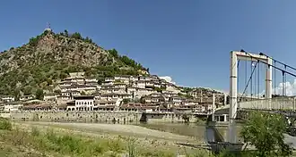 Vue des maisons