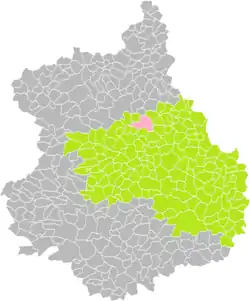 Berchères-Saint-Germain dans son arrondissement.