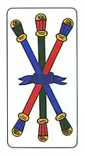 Trois de bâton