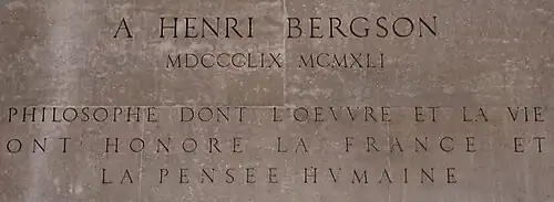 Bergson.