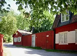 Bâtiments à Bergsprängargränd.
