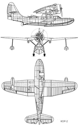 vue en plan de l’avion