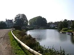 Le pont de fer sur la Sambre