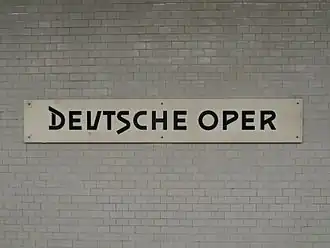 Signalétique.