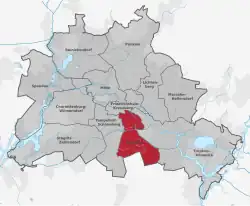 Drapeau de Arrondissement de Neukölln