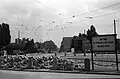 Vue de Leipziger Platz, juillet 1957