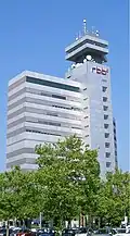 Tour de la RBB, Theodor-Heus-Platz à Berlin.