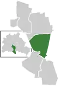 localisation de Mariendorf dans l'arrondissement