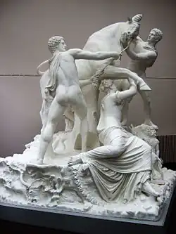 Moulage en plâtre, Berlin-Charlottenbourg, Allemagne.
