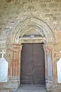 Le portail de l'église.