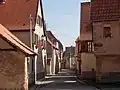 Rue Sainte-Odile à Bernardswiller.