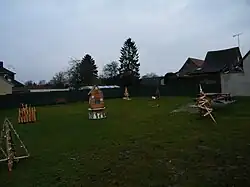 Le parc de jeux.