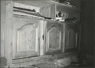 La sacristie, 1756