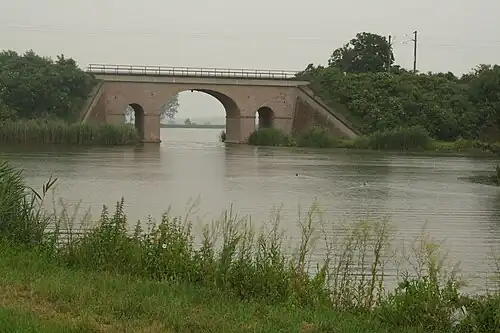 Le viaduc de Bernhardsthaler Teich (de) construit par Carl von Ghega