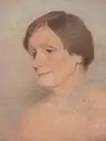 La madre del pintor (La mère du peintre) par Enrique Bertrix.