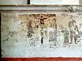 Peinture murale - Christ en croix.