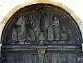 Tympan de la porte - Annonciation.