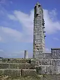 Monument à la mémoire des montagnards morts.