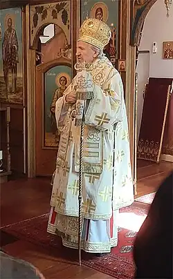Évêque orthodoxe serbe.