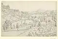 Besse-en-Chandesse (dessin, 1921).