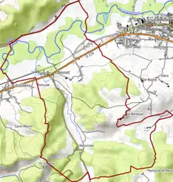 Carte topographique
