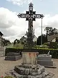 La croix du cimetière.
