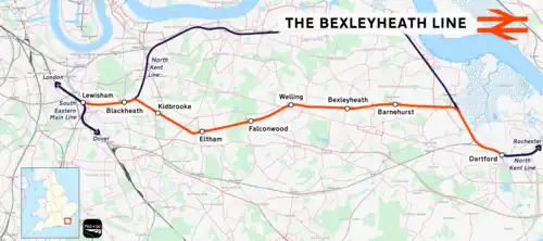 Bexleyheath line.