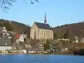 Vue de l'église conventuelle.