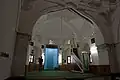 Mosquée Beylerbeyi à Edirne (1428-1429): vue intérieure de la qibla iwan