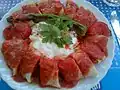 Du Beyti et du riz pilav.