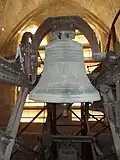 Cloche no&nbsp;4 Isabelle en 1893 par Burdin-Aîné, note : La#3, masse : 411&nbsp;kg