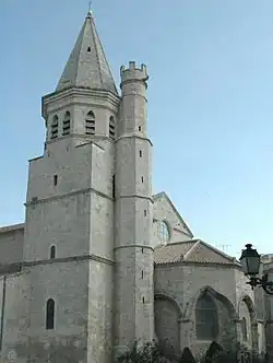 L'église de la Madeleine.