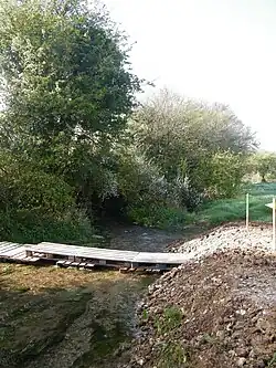 Le gué sur la Course.