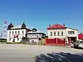 Maisons dans la partie haute du village