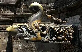 Fontaine de Nag Pokhari à Bhaktapur.