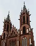 Les tours de la cathédrale.