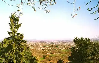 Panorama vers Biella.