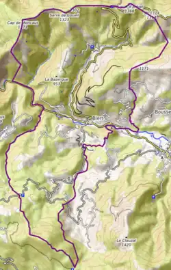 Carte topographique