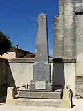 Le monument aux morts (sept.&nbsp;2009).