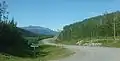 Bighorn Highway, direction ouest, près de Grande Cache