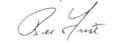 Signature de Bill Frist
