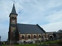 L'église Saint-Martin.
