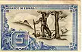 Verso 5 pesetas