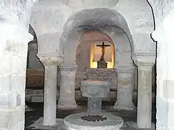 "Église Saint-Cerneuf" - crypte