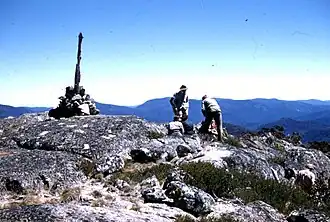 Le sommet du mont Bimberi.