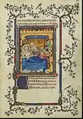 La naissance de Jean Baptiste par Jean le Noir, f.207.