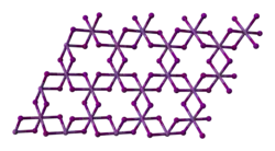 Image illustrative de l’article Iodure de bismuth(III)