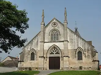 Sa façade.