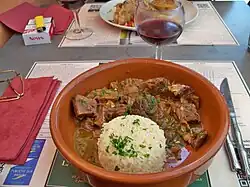 Sauté d'agneau