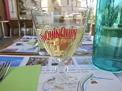 Un verre de RinQuinQuin.